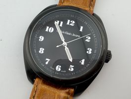 CALVIN KLEIN JEANS montre homme Herrenuhr läuft