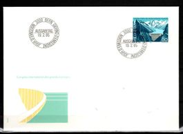 1985 - FDC / Werbemarken - Int. Talsperren-Kongress
