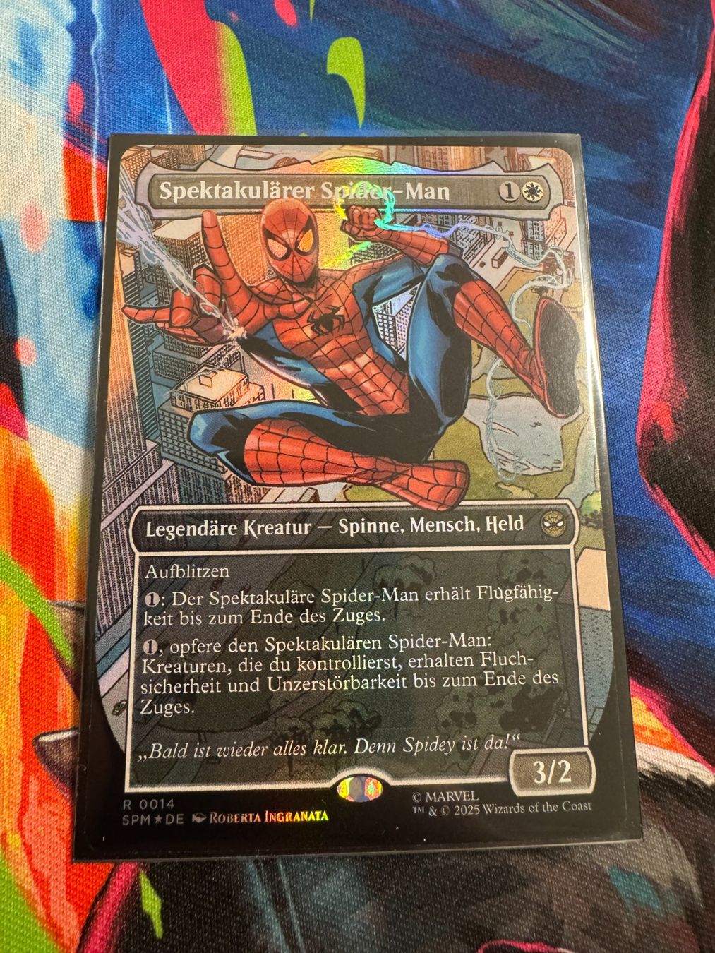 Magic The Gathering Carte collezionabili: Spektakulärer Spider-Man -Foil - Marvel's Spider-Man - Magic – Nuovo (secondo la descrizione) da Bülach venduto da Pfrenzel