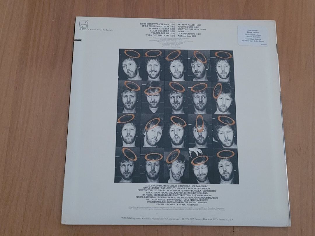 Schallplatten: LP  Harry Nilsson – Gebraucht aus Martigny von MZ-67 2