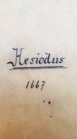 livre antique grec - latin  Ed.1667