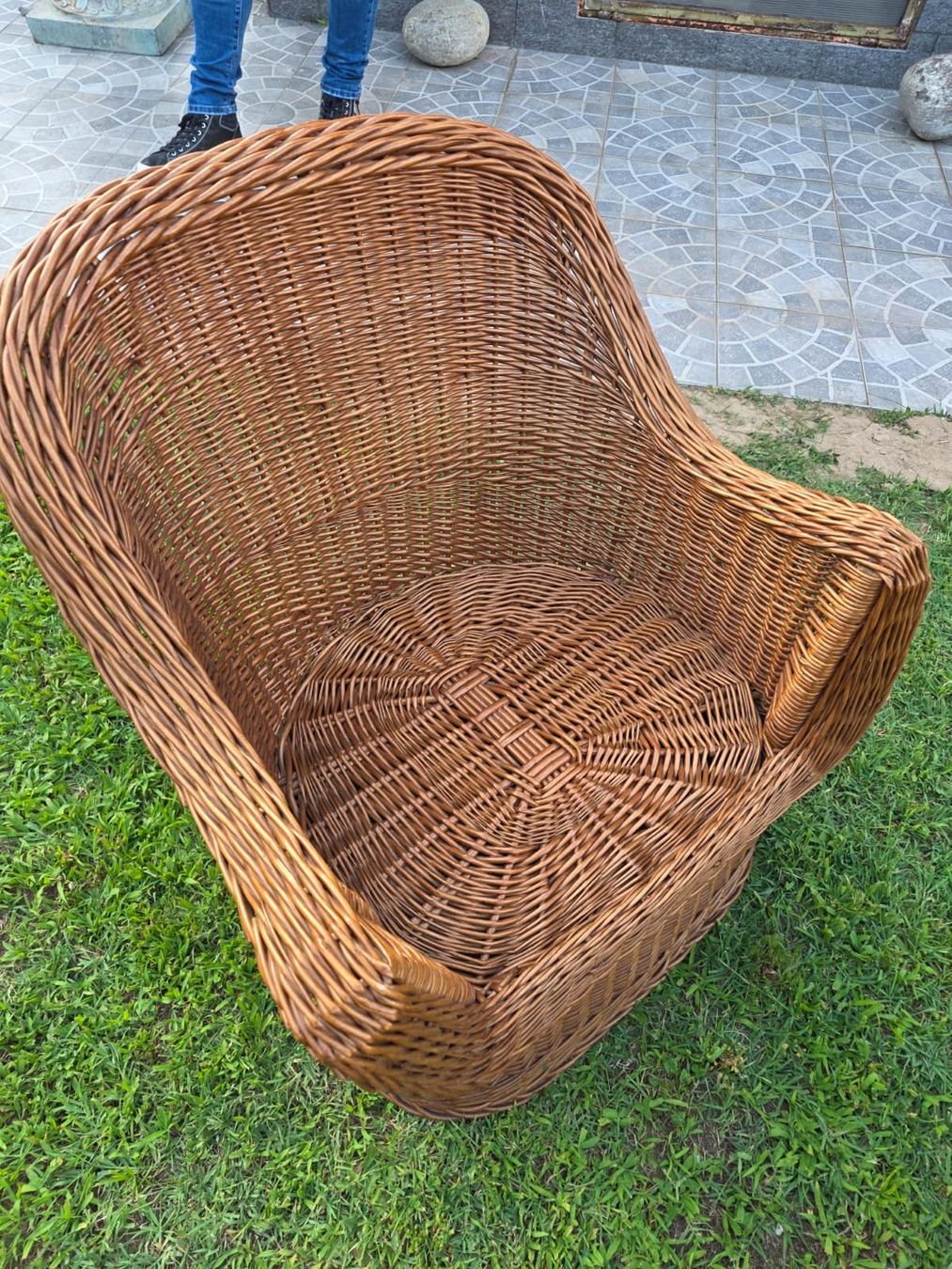 Sessel: Divano e poltrone in vimini – Gebraucht aus Vira (Gambarogno) von san_j95m