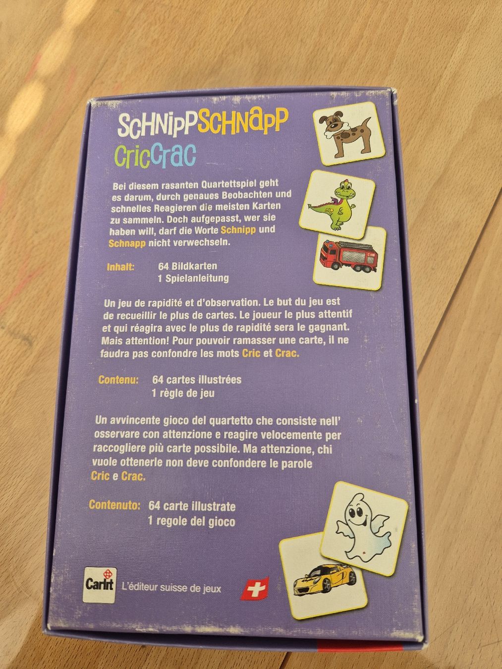 Carlit Spiele: Schnipp Schnapp – Gebraucht aus Samnaun-Compatsch von cla_nqz5 2