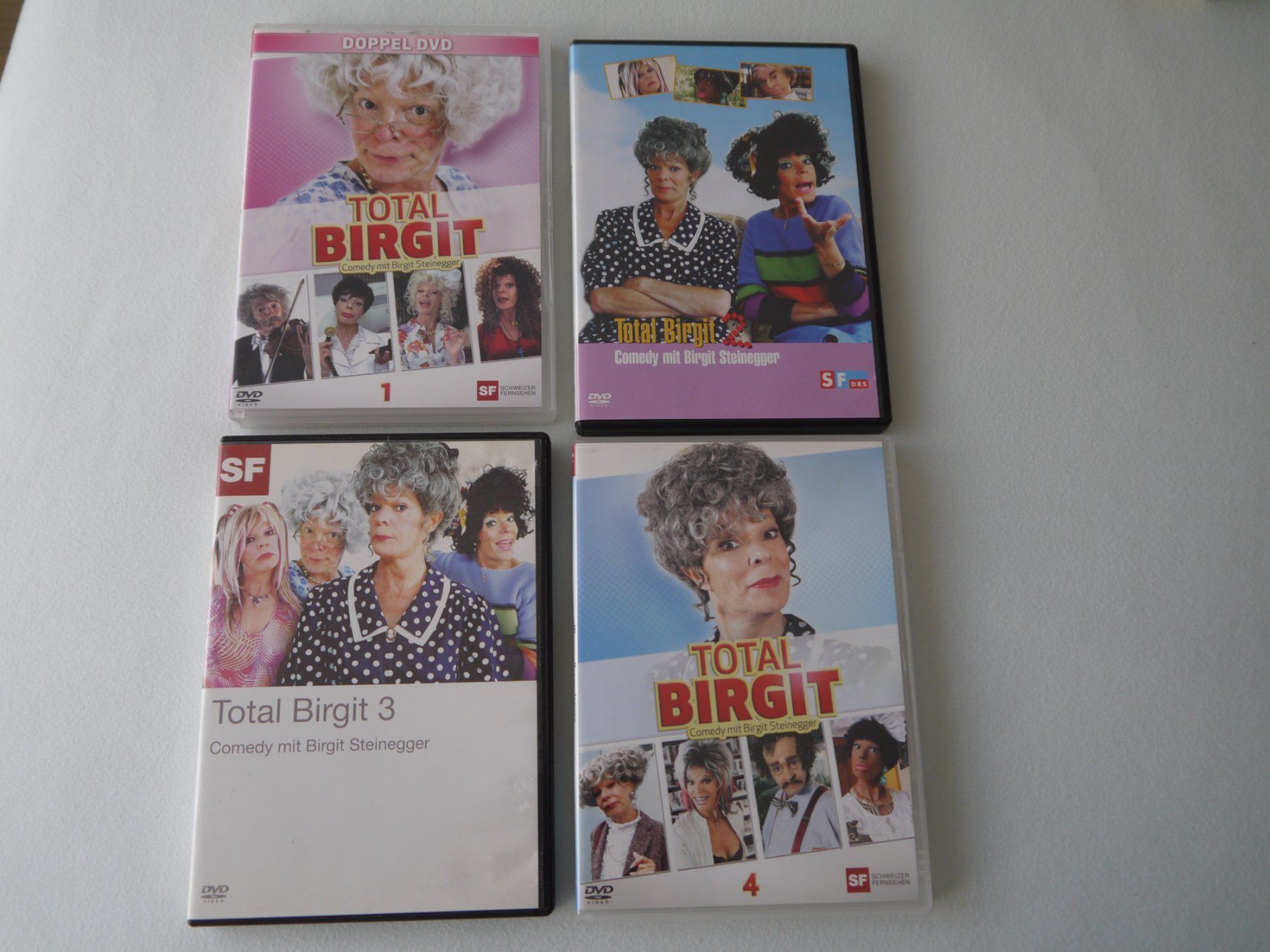 Tutti i DVDs: TOTAL BIRGIT 1 - 4  - 4 DVD - Birgit Steinegger – Usato da Hagendorn venduto da Blaf