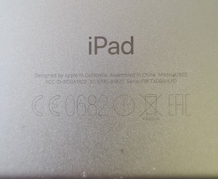 iPad Gen.5, Model A1822 Kaufen auf Ricardo