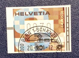  Automatenmarken GESTEMPELT 2001   