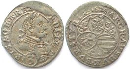 RDR GRAZ Groschen 1628 Wappen mit Kartuschen FERDINAND II RR