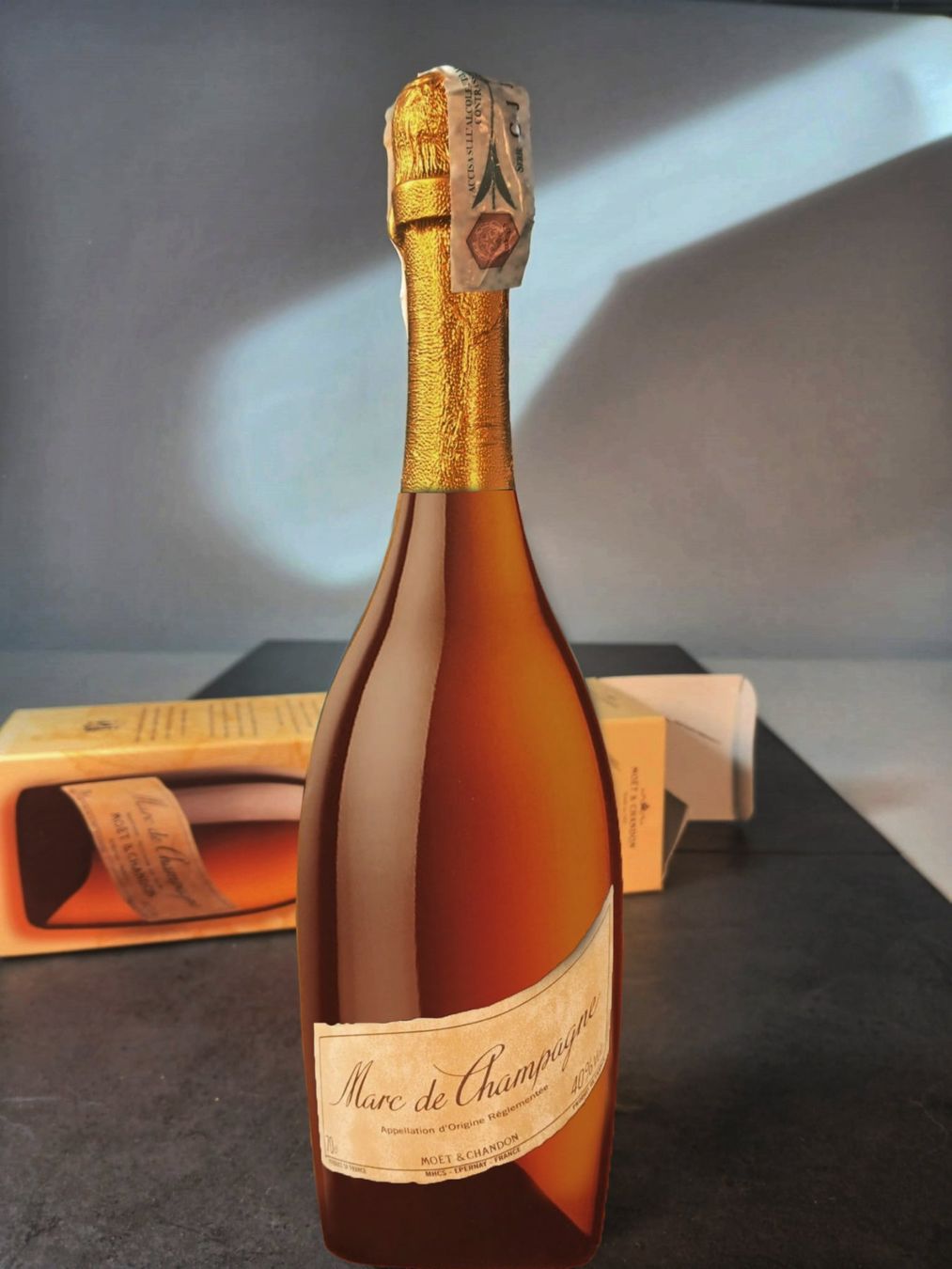 Moet Spirituosen: MOËT CHANDON – Marc de Champagne – Neu und originalverpackt aus Samstagern von gilido01