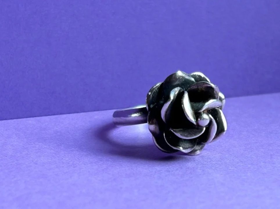 Anelli: Silberring Rose (57) – Usato da Laufen venduto da Bellebellezza