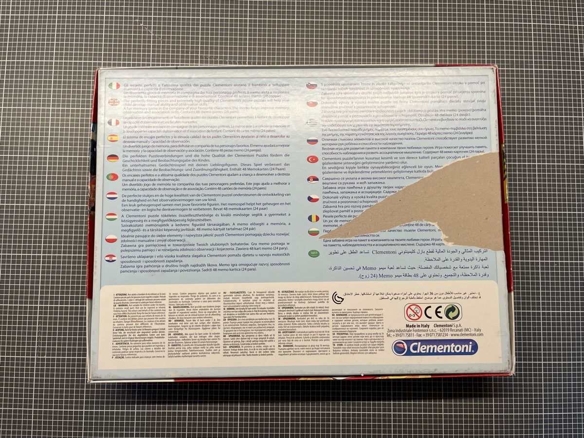 Clementoni Puzzles: Puzzle: Cars  – Gebraucht aus Bergdietikon von stefania_88 1