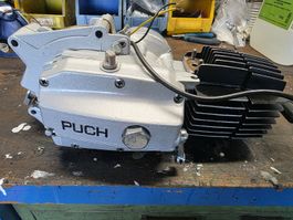 Z 50 Puch-Motor-Moped-Ersatzteil, revidiert, silber-schwarz