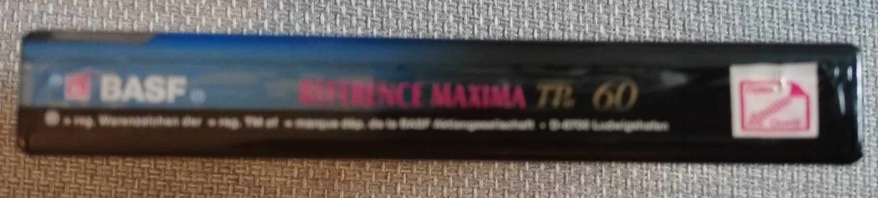 Kompaktkassetten: BASF - Reference Maxima C-60 / cassette scellée – Neu und originalverpackt aus Le Locle von  3