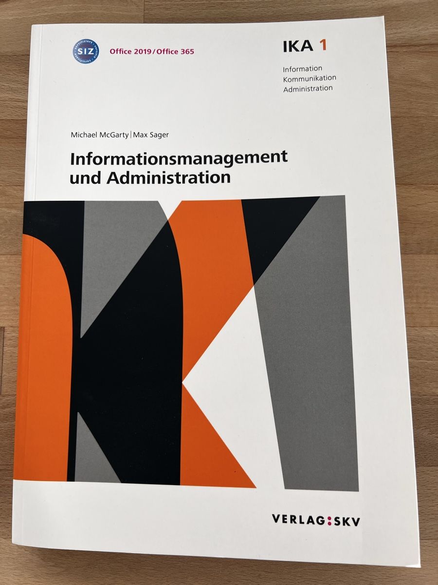 Libri: Lehrbuch IKA 1 Informationsmanagement und Administration – Nuovo (secondo la descrizione) da Bellmund venduto da been.mlr