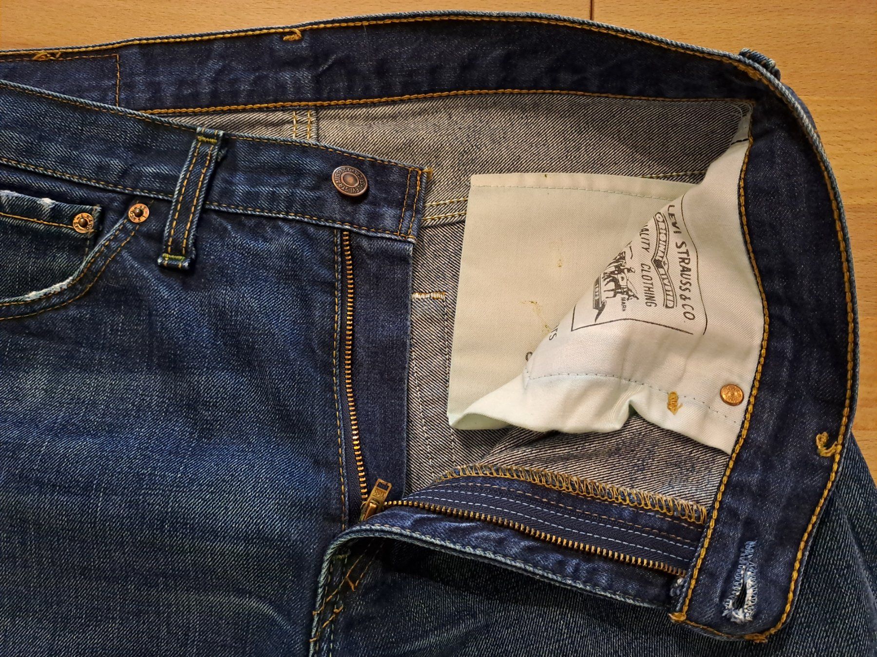 Levi's Jeans: Levis 507 W33 L34 – Usato da Meyrin venduto da dijin 7