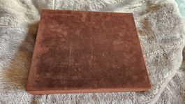 Coffret de rangement pour pièces marron bon état