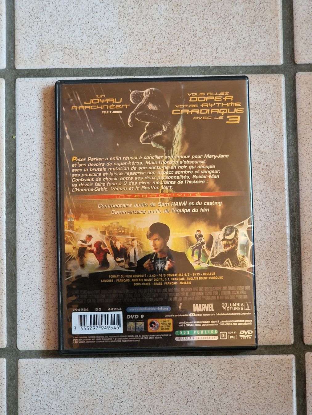 Tutti i DVDs: DVD Spider-Man 3 – Usato da Echallens venduto da mal_z665 1