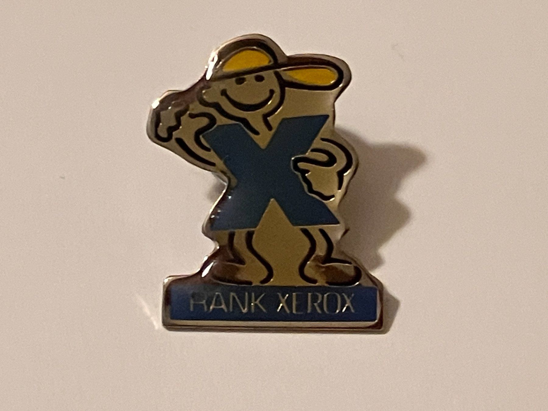 Placchette & Badge: 1 Pin Rank Xerox – Usato da Basel venduto da djwwpp