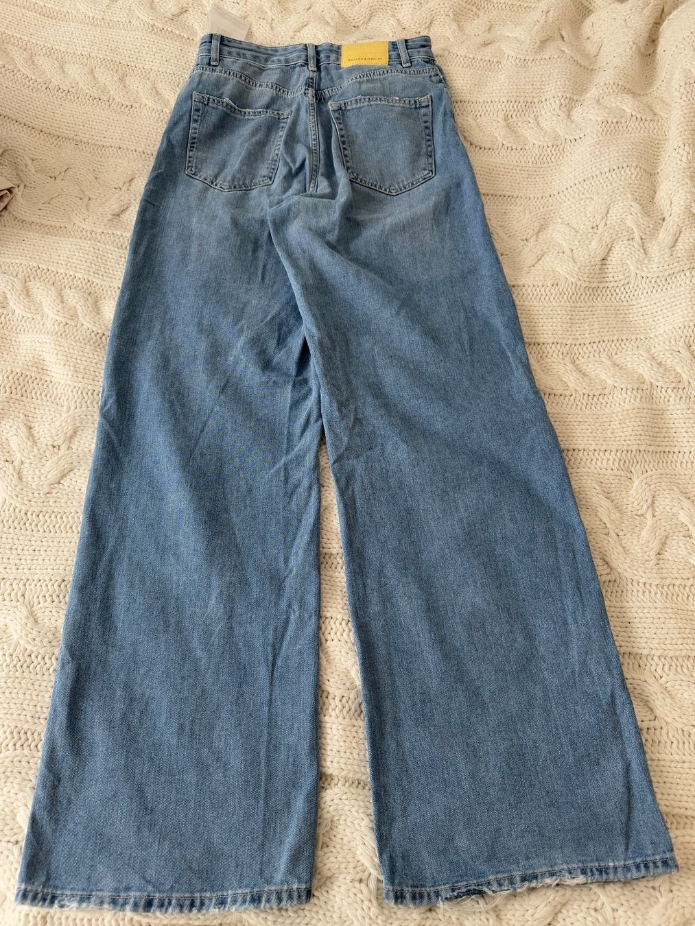 Bershka Jeans: Wide leg blaue Jeans – D'occasion à Bern par sto_2djw 1