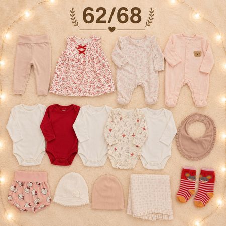 Babykleider Set Gr. 62/68 Mädchen Frühling/Sommer 
