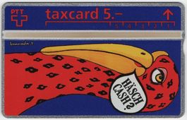 CASH 9 (1. Serie) - ungebrauchte Kunden Taxcard