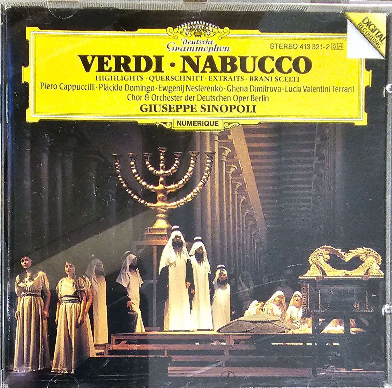 CDs: Verdi - Nabucco - Querschnitt – Gebraucht aus Wahlen b. Laufen von Cg10