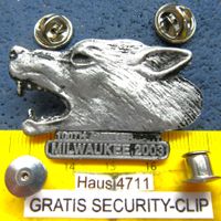 HD 2NÄGEL-PIN HARLEY-DAVIDSON MILWAUKEY 100Y WOLF 2003 PWEET