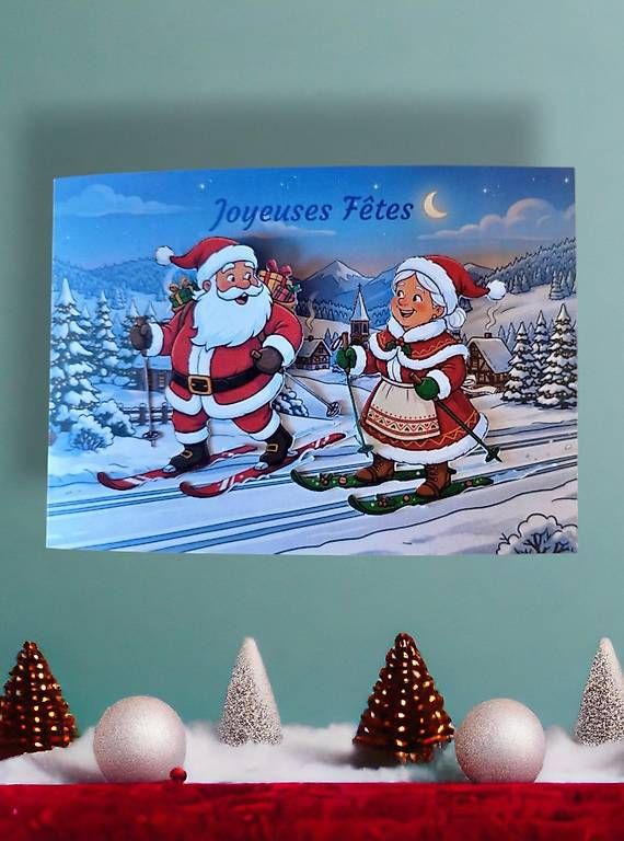 Cartoline: Carte des voeux Noël – Nuovo e nell'imballaggio originale da Lausanne venduto da mama510 1