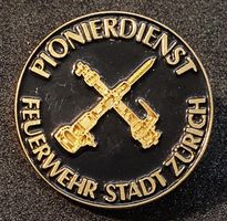 T826 - Pin Pionierdienst Feuerwehr Stadt Zürich  Nr. 383
