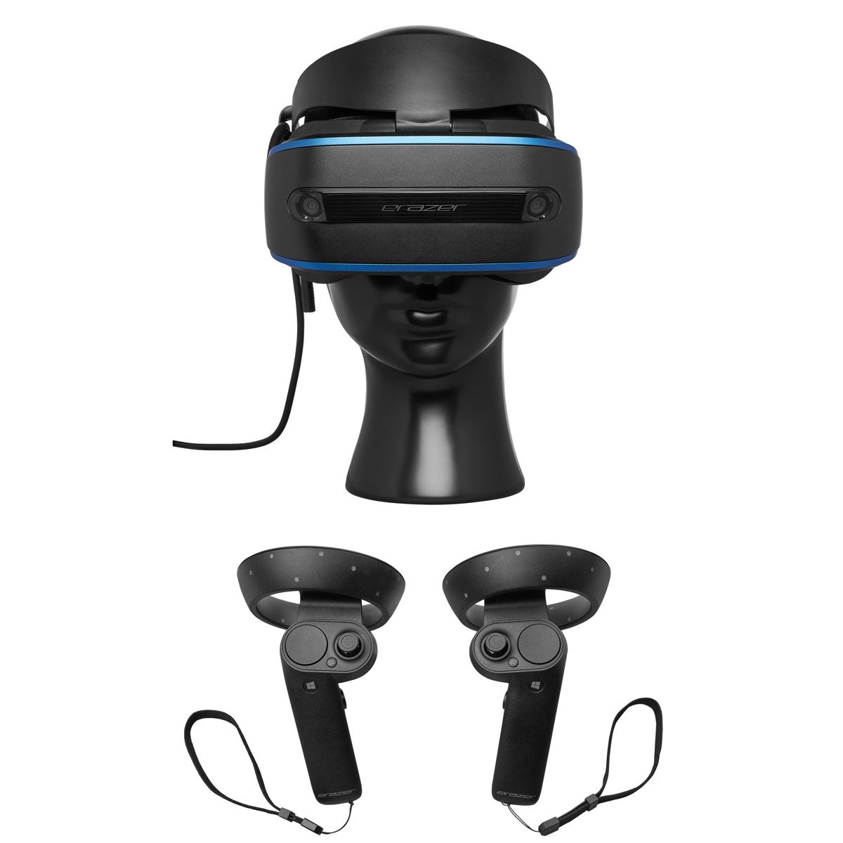 Medion Casco VR: VR-Brille ERAZER® X1000 MR GLASSES INKL. 2 MOTION CONTROLLER – Nuovo e nell'imballaggio originale da Bussnang venduto da Otter_4