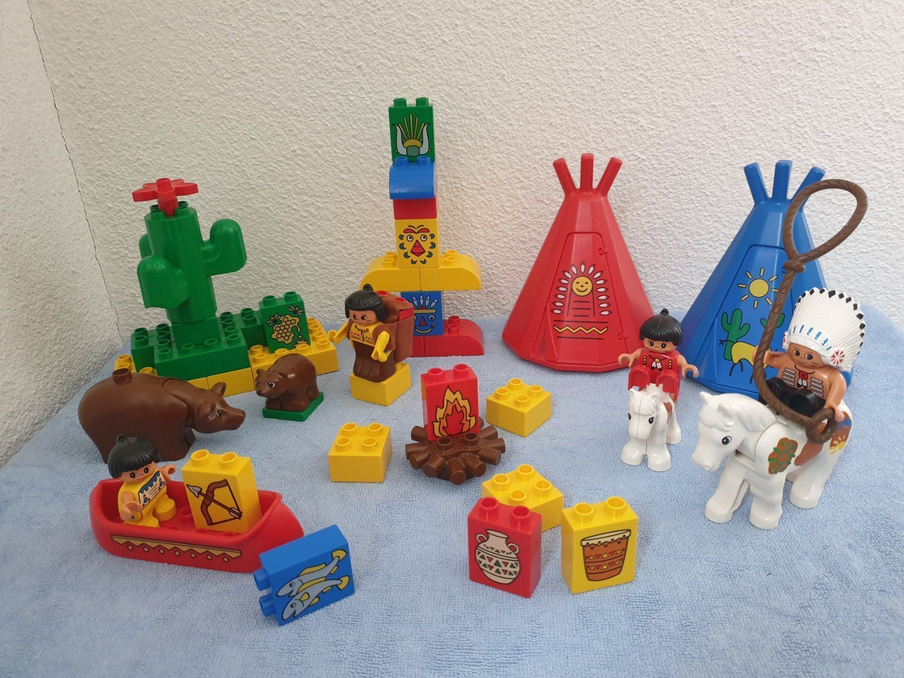 Giocattoli: Lego Duplo (E65) Indianer Dorf – Usato da Münchwilen TG venduto da VT-Trader 1