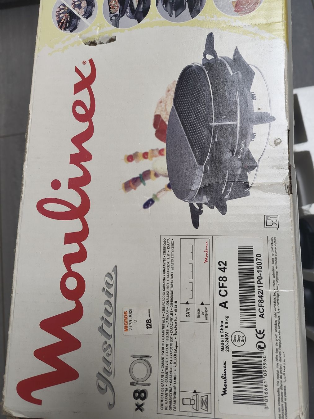 Komplettküchen: Raclette Moulinex – Gebraucht aus Luzern von llubaa