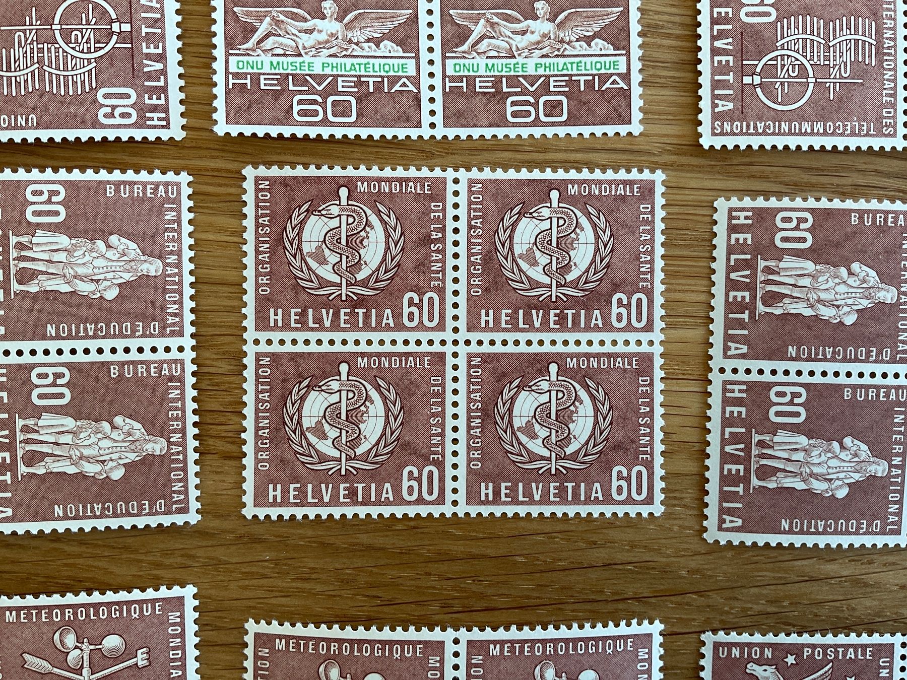 Alle Briefmarken: 60Fr Ämter Frankaturware ungestempelt postfrisch Sammlung – Neu (gemäss Beschreibung) aus Wil SG von Chefsugus 5