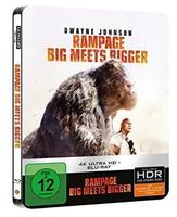 Blu - ray  Rampage: Big Meets Bigger 4K+Blu - ray  Steelbook