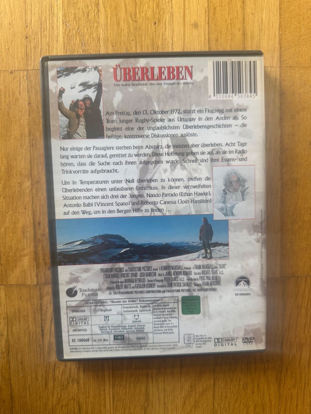 Tutti i DVDs: ÜBERLEBEN. (1993). (DVD) – Usato da Basel venduto da san_2qlq 1