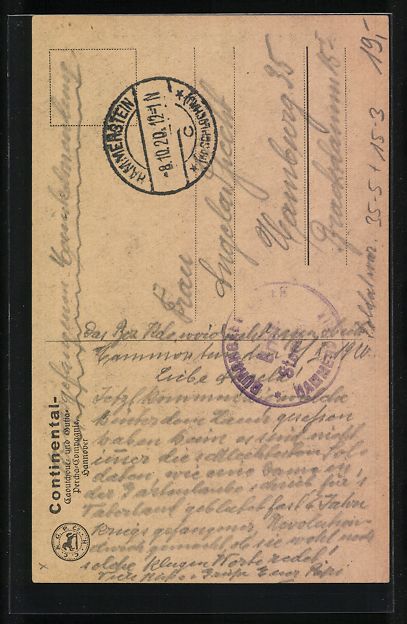 Cartoline postali: Pilot Immelmann mit Orden Pour le Merite – Usato da Berlin venduto da bartko-reher 1