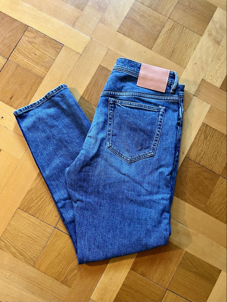 Acne Studios Jeans: Acne Studios Blue Regular Fit Jeans - W33 L32 – Gebraucht aus Zürich von sundance_kid
