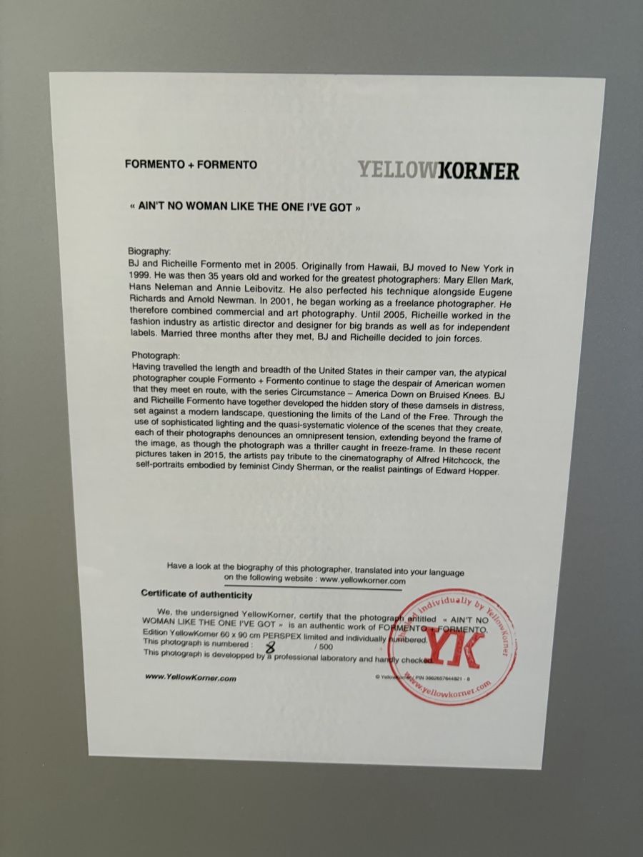 Foto & Immagini: Fotokunst Formento+Formento Plexiglas 90x60cm neuwertig – Usato da Egg b. Zürich venduto da claudia.ae 1