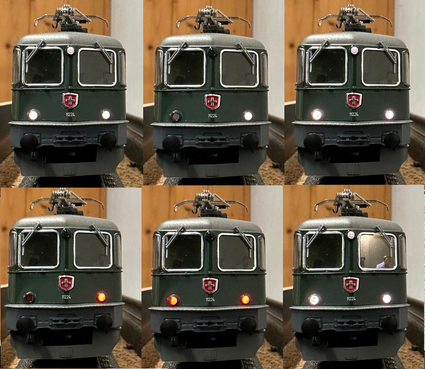 Märklin H0 - 3323 - Locomotora eléctrica - Re 4/4II - SBB