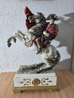 Napoleon zu Pferd Statue Porzellan 60cm
