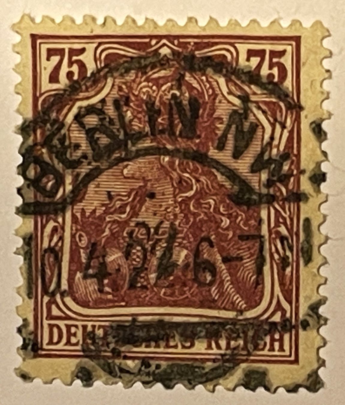 Tous les timbres: Deutsches Reich 75 Pfennig – D'occasion à Oftringen par Vucki 1