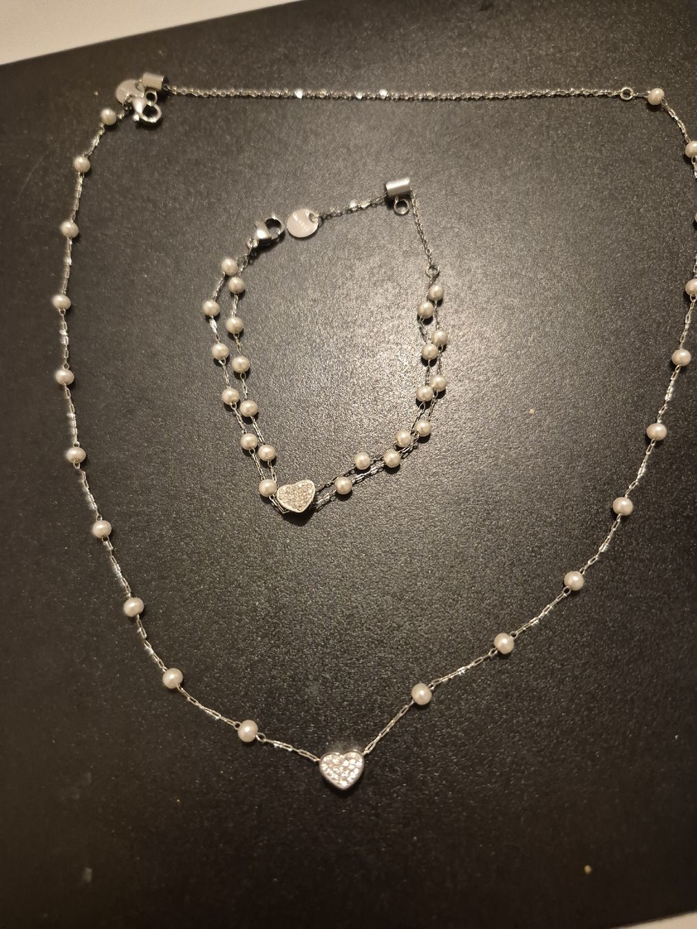 Catenine: Arm- und Halskette – Nuovo (secondo la descrizione) da Anglikon venduto da wba8008