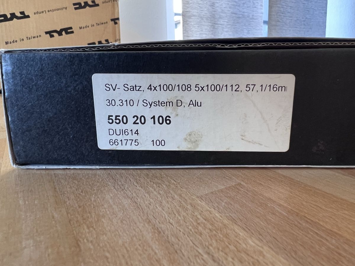 Cerchioni: Power Tech Distanzscheiben - Satz 4x100/108 oder 5x100/112 – Usato da Steffisburg venduto da lovelyunique 2