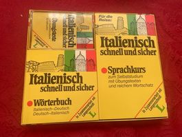 Italienisch Sprachkurs Wörterbuch + Kassette schnell sicher