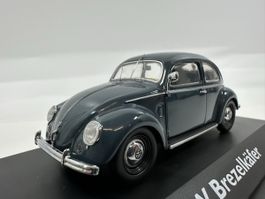 Volkswagen VW Käfer 1:43, Brezelkäfer (Brezelfenster),SCHUCO
