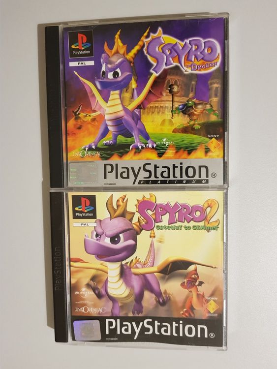 SPYRO 1, 2 & 3 - Playstation 1 - Fourreau de protection
