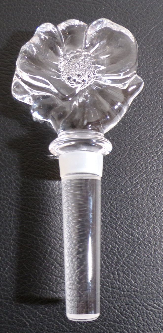 Bicchieri: Mikasa Flaschenverschluss, Glasblume, Neu – Usato da Dübendorf venduto da alracfo