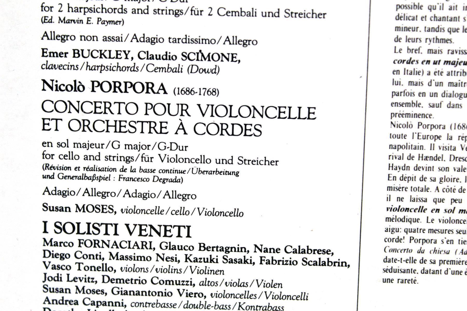 CD: CLAUDE SCIMONE: Various / Baroque – Usato da Bern venduto da vinyl-heaven 7