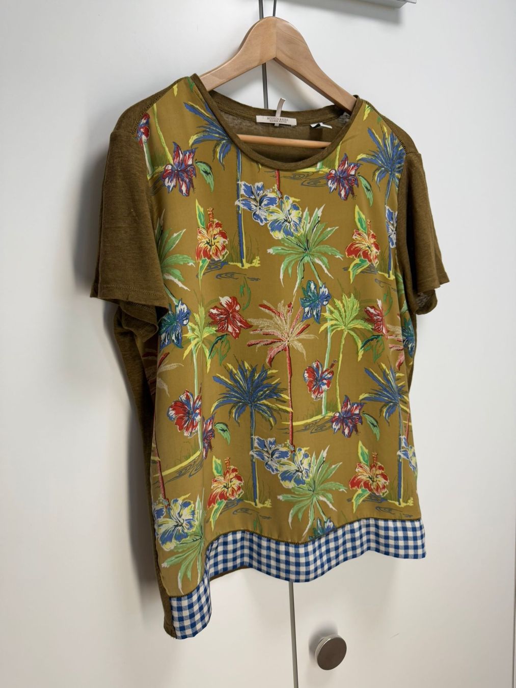 Maison Scotch Blusen: Scotch & Soda Damenbluse Gr. M - mit Leinen – Neu (gemäss Beschreibung) aus Frauenfeld von LIL_NA 1