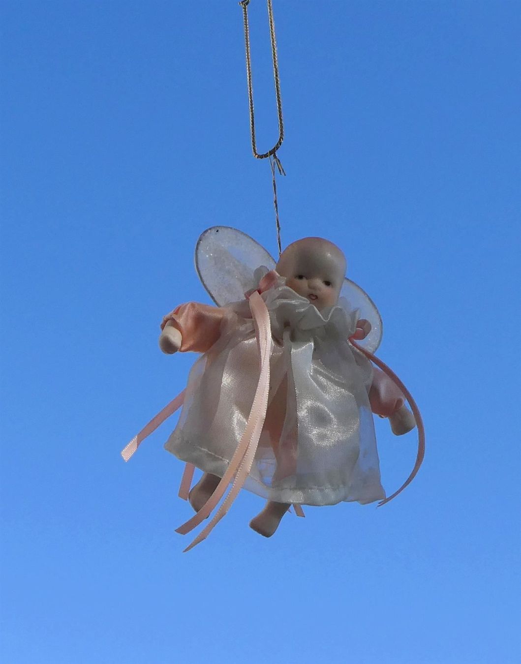 Puppen: fliegendes rosa Püppchen Porzellan – Gebraucht aus Frauenfeld von ZAZ12 7