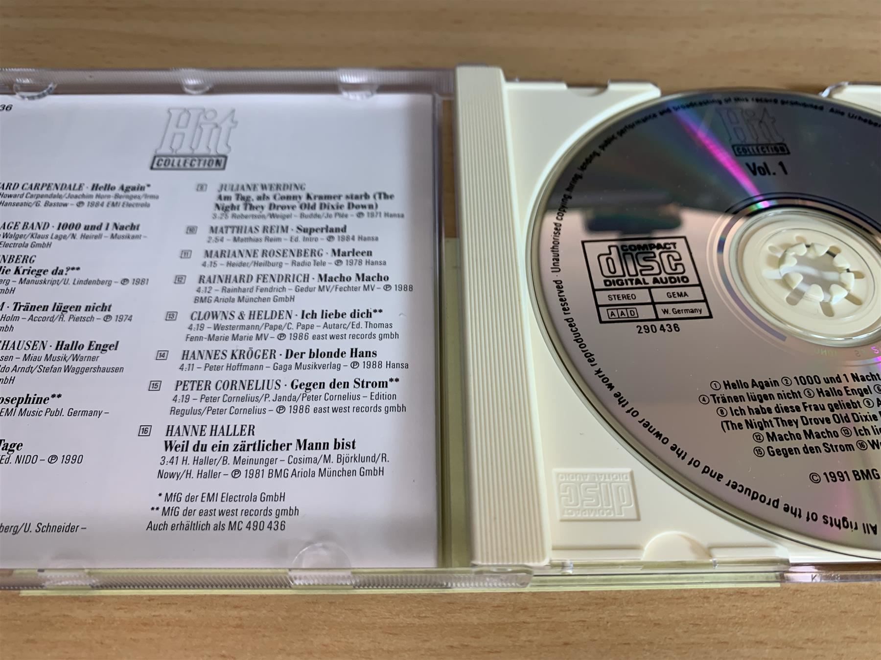 CD: Hit Collection Vol.1 – Usato da Rikon im Tösstal venduto da Alpenmutz 2